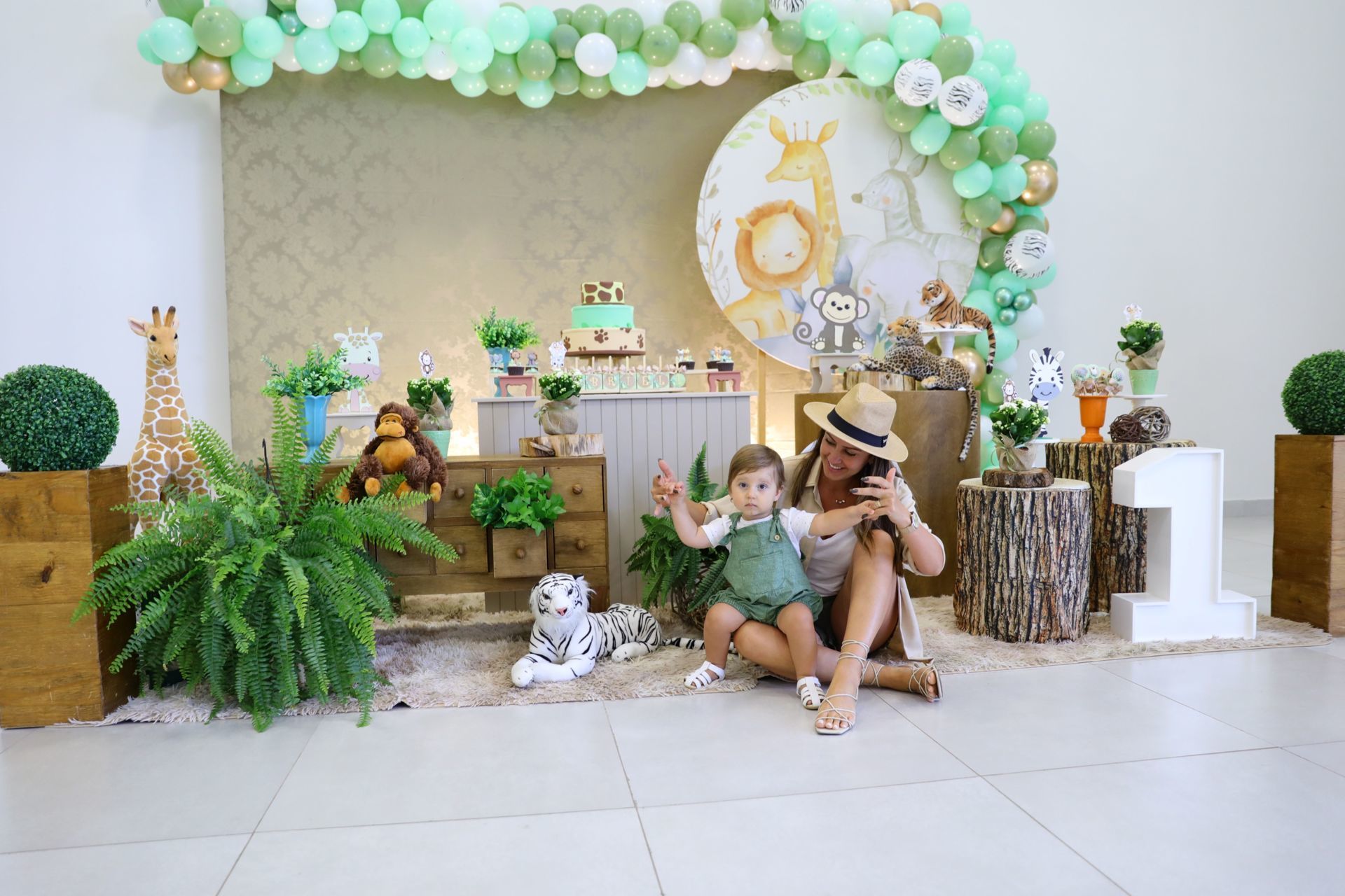 Foto Gabriel 1 - Safari Baby - Buffet Splash - Imagem 14