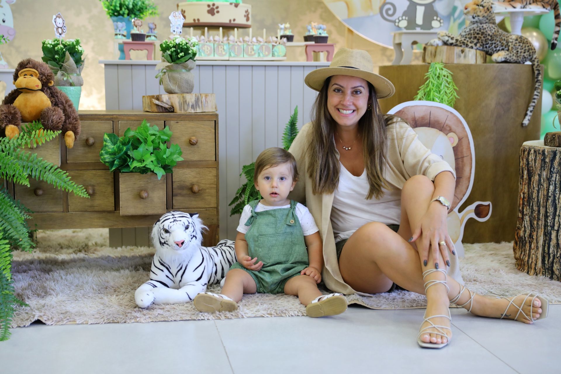 Foto Gabriel 1 - Safari Baby - Buffet Splash - Imagem 12