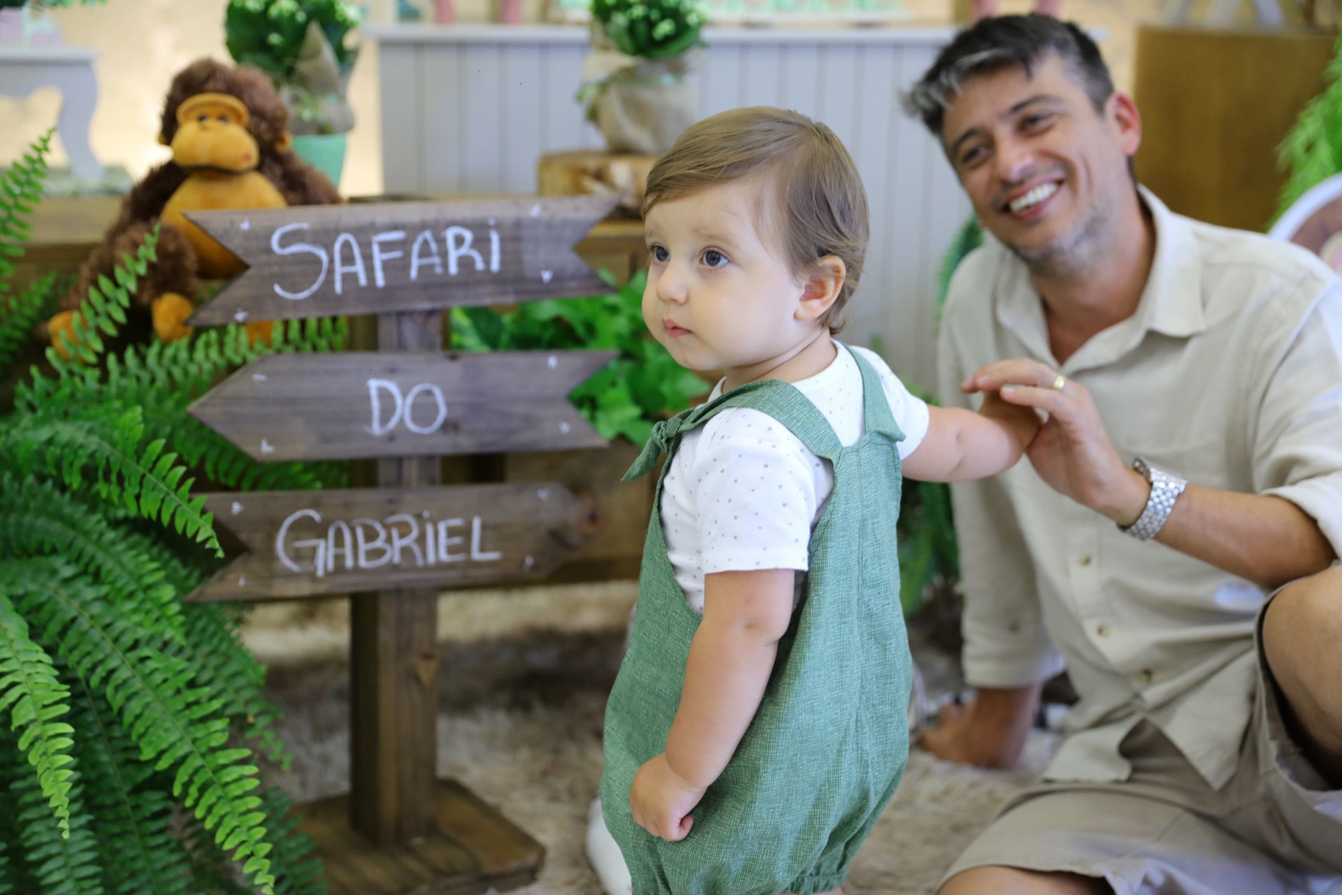 Foto Gabriel 1 - Safari Baby - Buffet Splash - Imagem 27