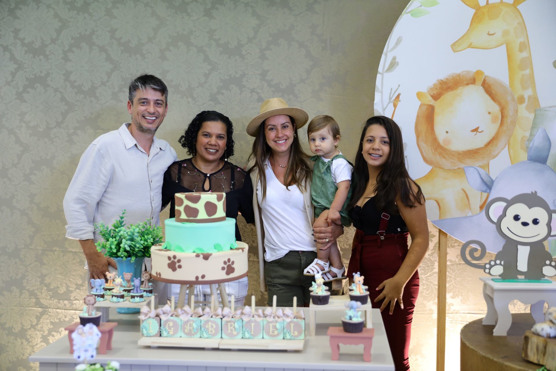 Foto Gabriel 1 - Safari Baby - Buffet Splash - Imagem 35