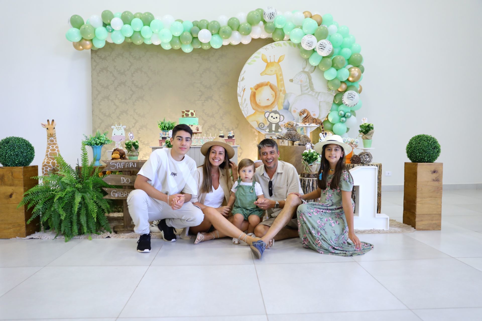 Foto Gabriel 1 - Safari Baby - Buffet Splash - Imagem 18
