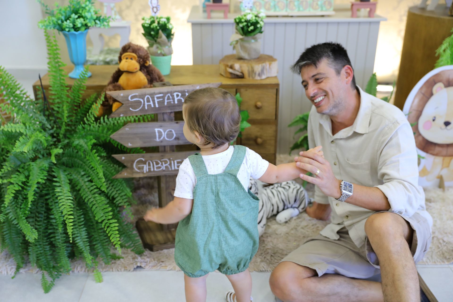 Foto Gabriel 1 - Safari Baby - Buffet Splash - Imagem 26