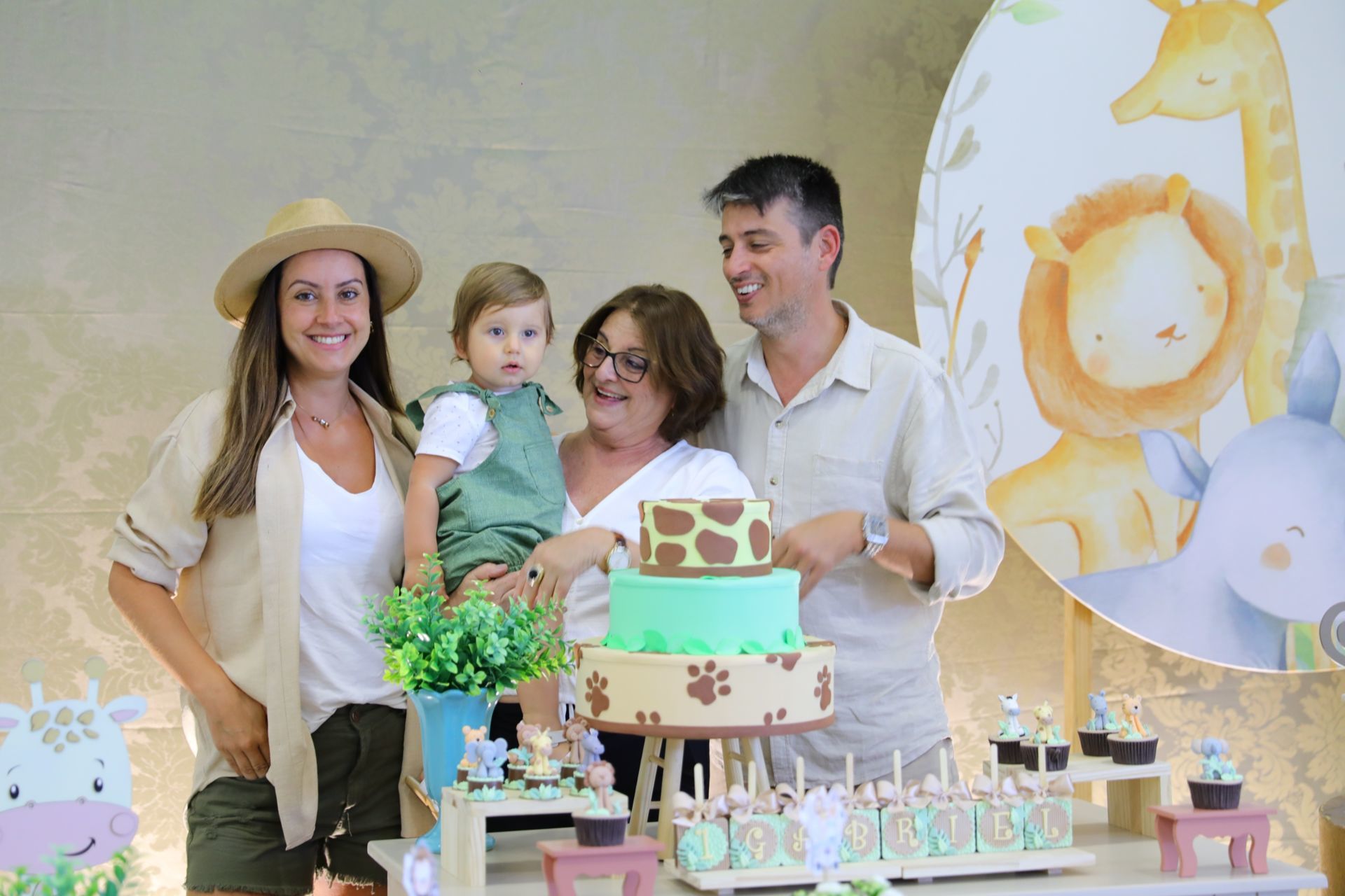 Foto Gabriel 1 - Safari Baby - Buffet Splash - Imagem 28