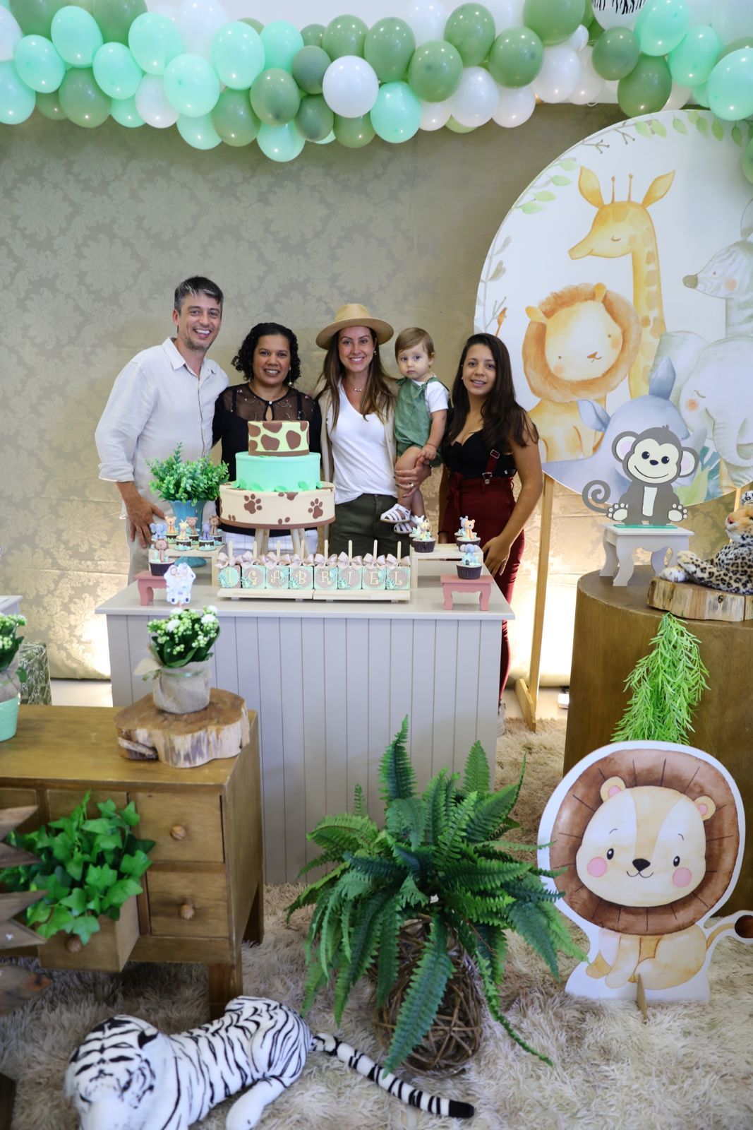 Foto Gabriel 1 - Safari Baby - Buffet Splash - Imagem 36