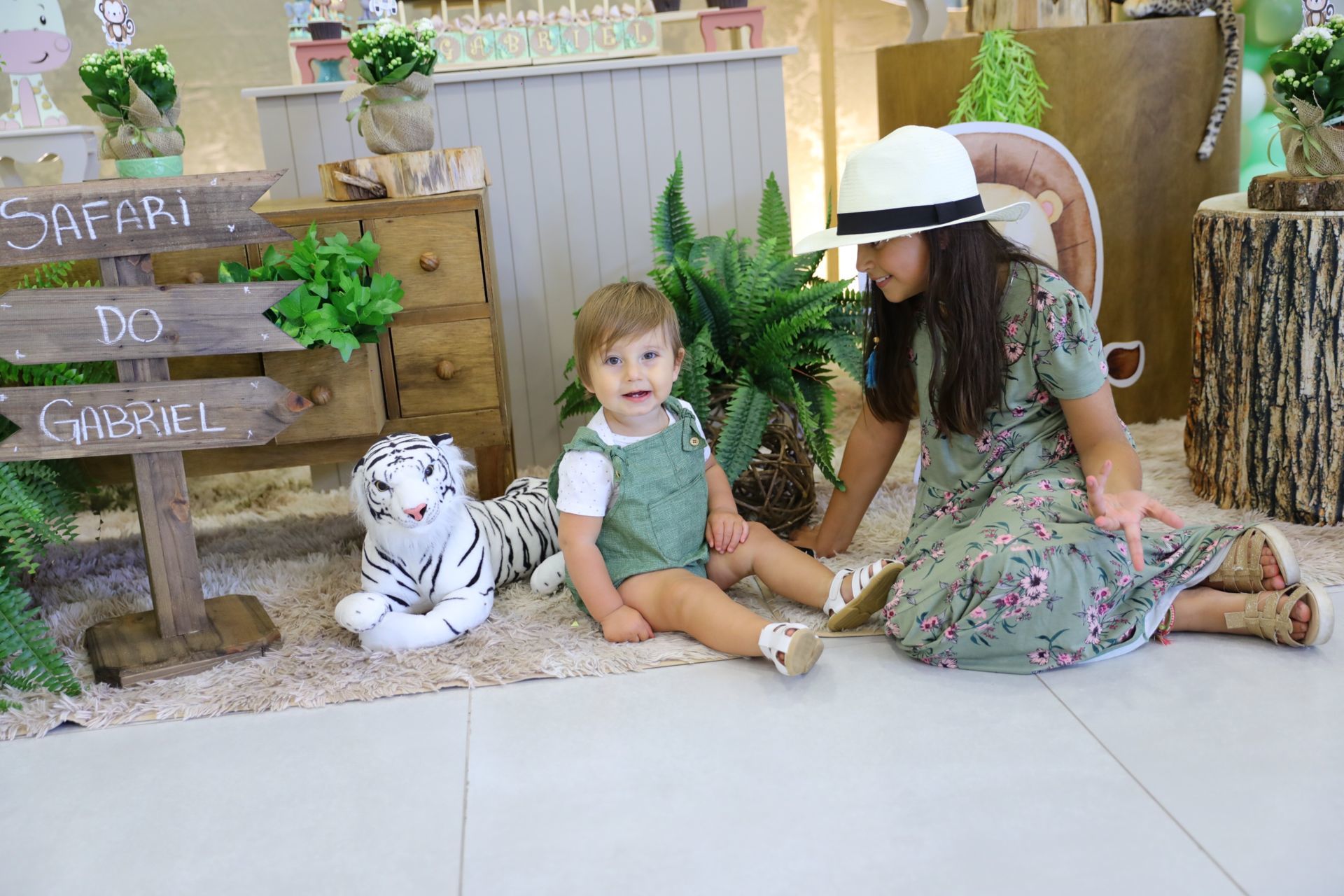 Foto Gabriel 1 - Safari Baby - Buffet Splash - Imagem 42