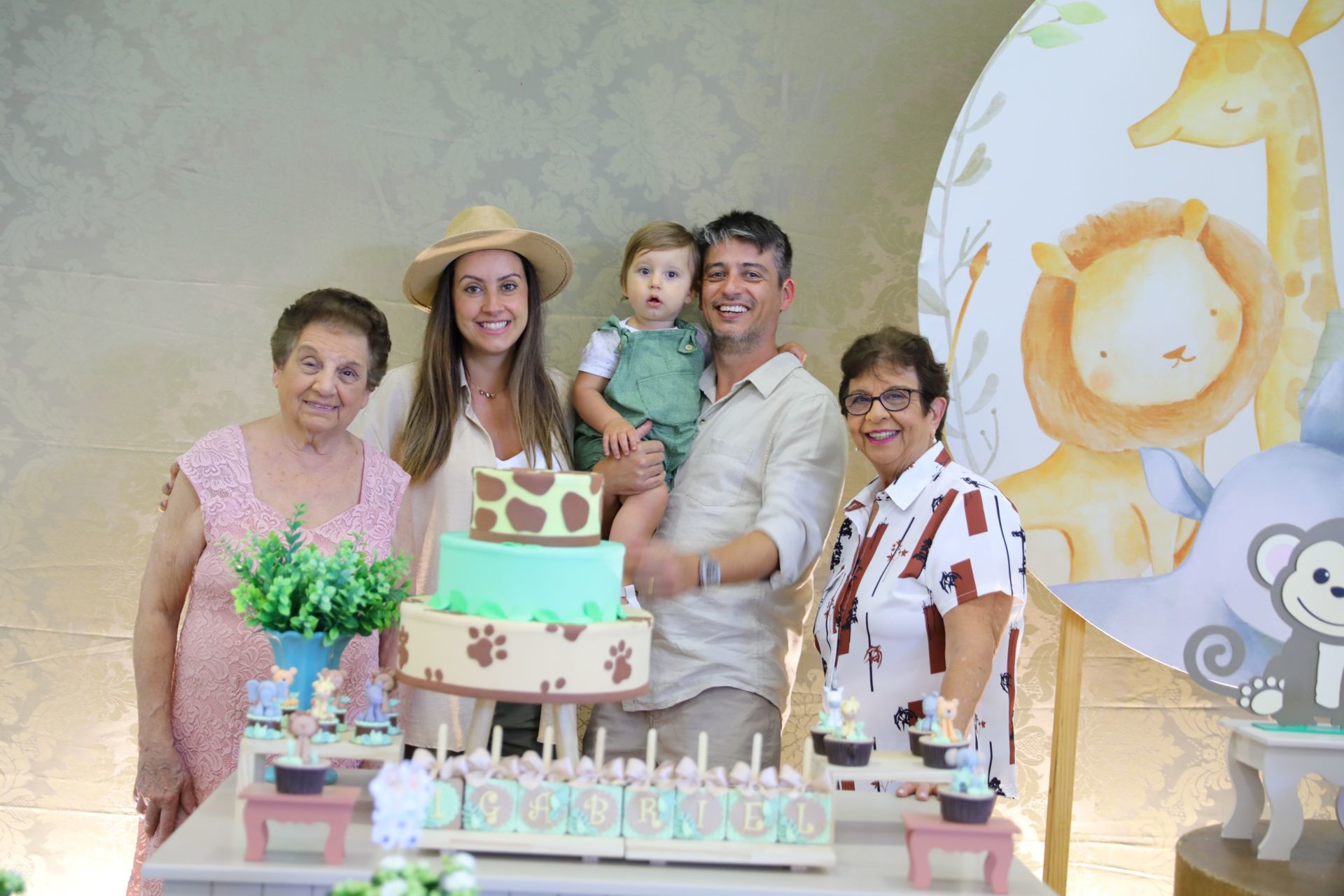 Foto Gabriel 1 - Safari Baby - Buffet Splash - Imagem 31