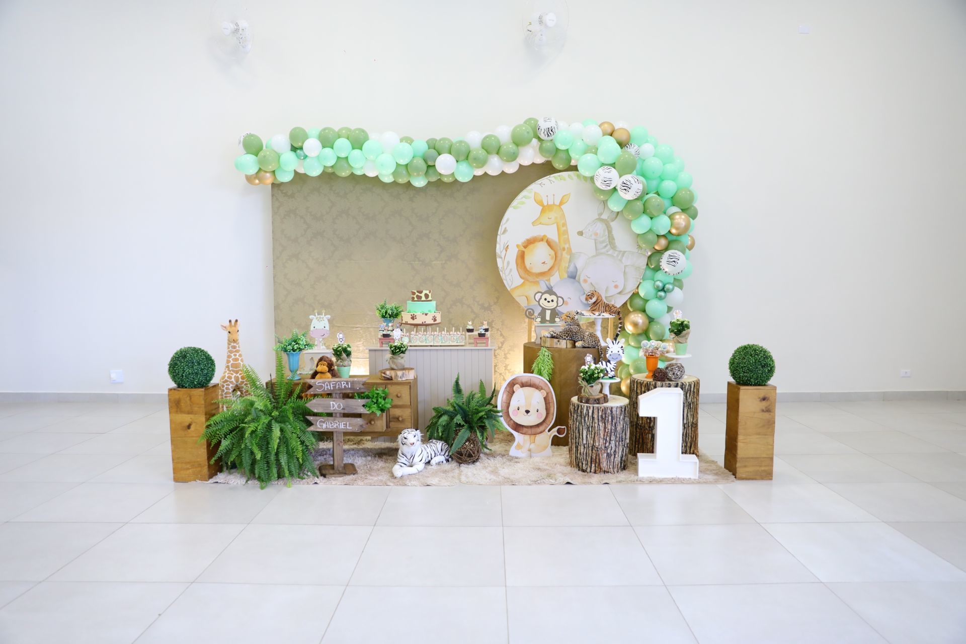 Foto Gabriel 1 - Safari Baby - Buffet Splash - Imagem 46