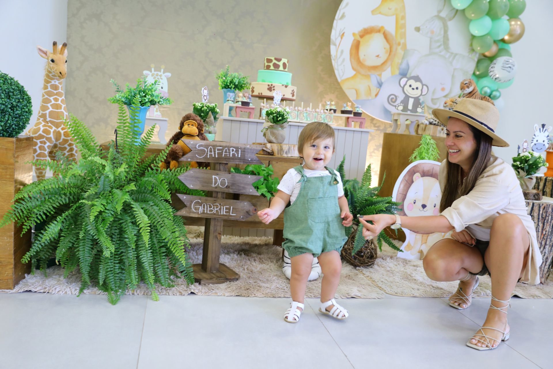 Foto Gabriel 1 - Safari Baby - Buffet Splash - Imagem 45