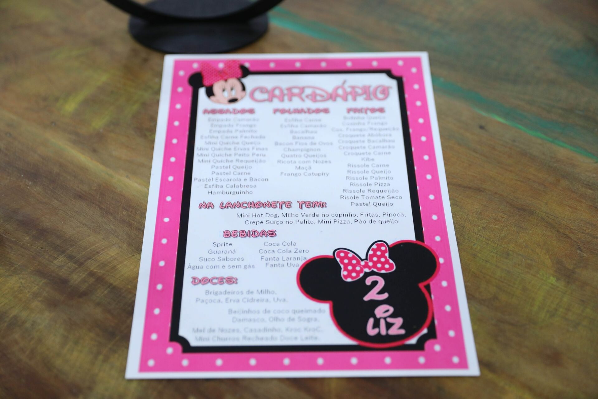 Foto Liz 1 - Minie Rosa Fantastic Place Buffet - Imagem 14